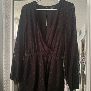 Lulus Black Lace Dress